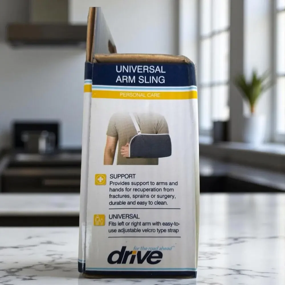 Drive Universal Arm Sling Adjustable Hook & Loop Closure Support NEW in Box‎